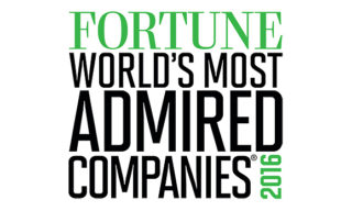 Worlds more admired companies in 2016