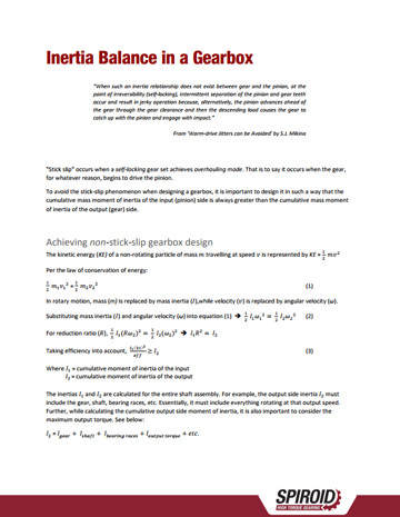 inertia-balance-in-a-gearbox-data Inertia balance in gearbox data graphic