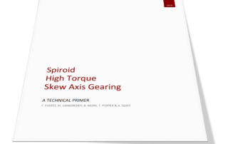 Spiroid High Torque Skew Axis Gearing Primer