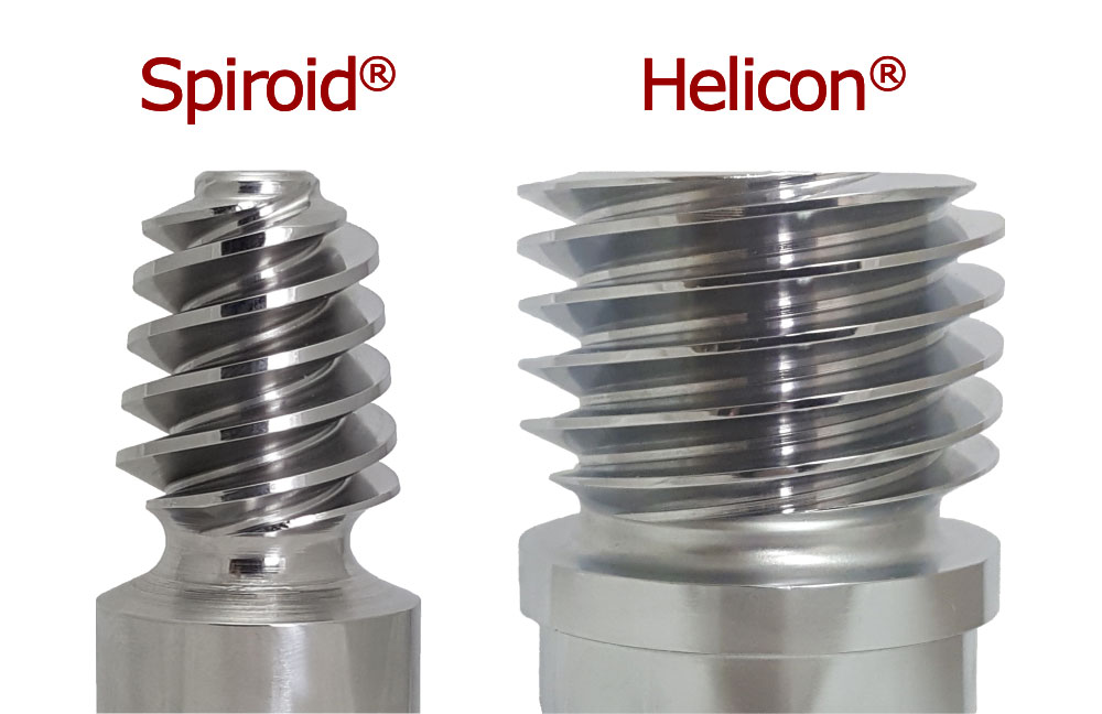 two gears Spiroid and Helicon