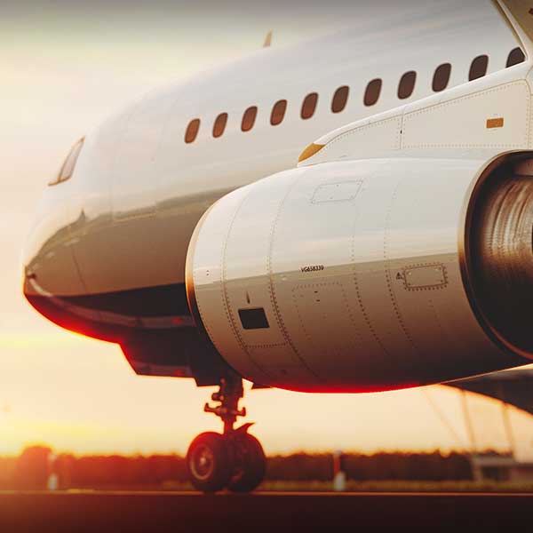 aeorspace-spiroid close up of airplane