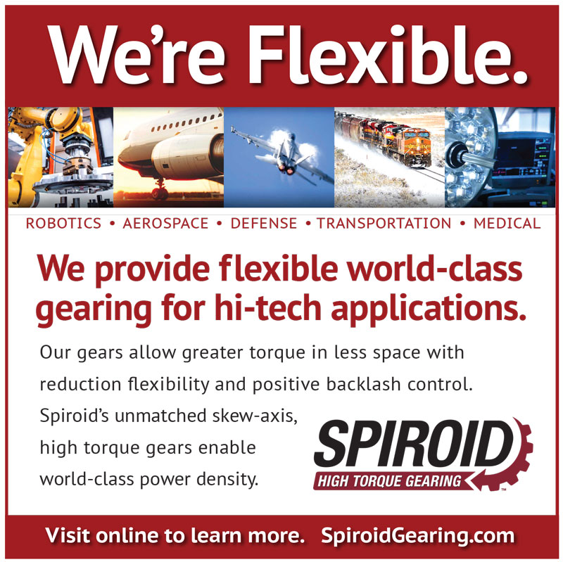 ad for Spiroid we're flexible