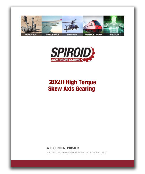 Spiroid High Torque Gearing
